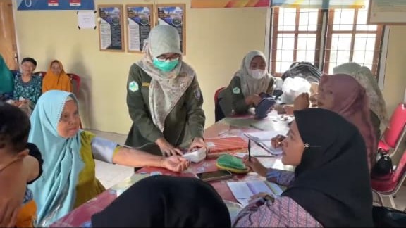 Kegiatan Posyandu Lansia Bersama Mahasiswa KKN